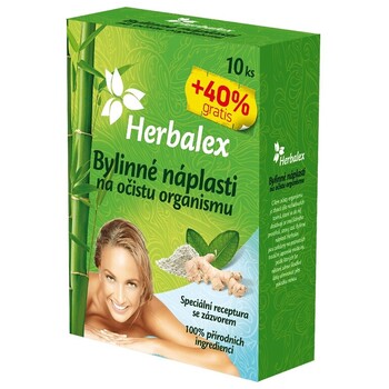 Bylinné náplasti na očistu organizmu 10+40% GRATIS 14 x 9 g